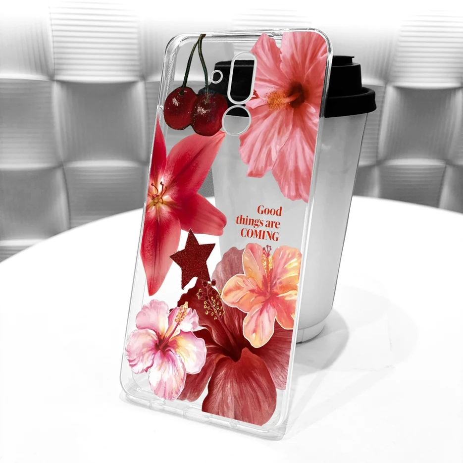 Luxury Floral Butterfly Design Soft Slim Phone Case Cover