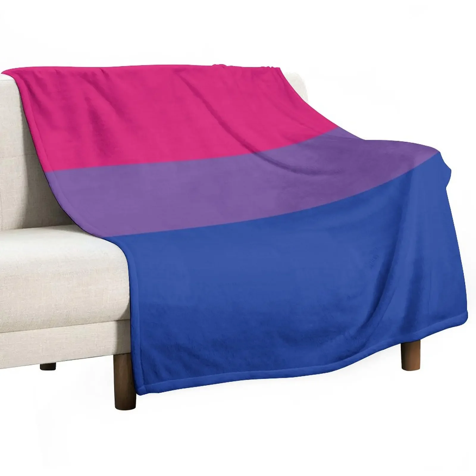 

Bisexual Pride Flag Throw Blanket Sleeping Bag Travel Blankets