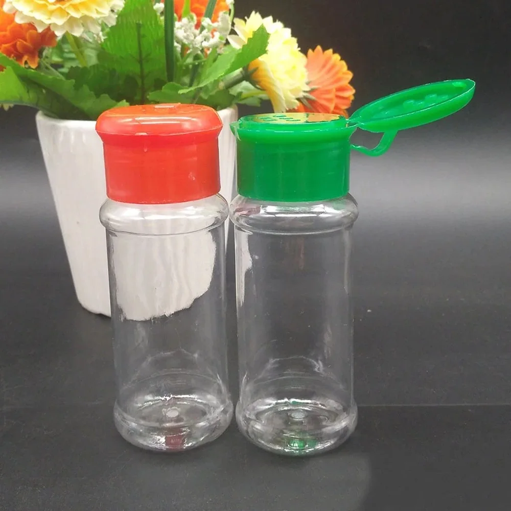 Camping Cutlery Portable Tableware Seasoning Container 1/2/3Pcs Spice Salt Bottle Outdoor Camping Picnic Funnel Seasoning Box