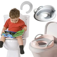 Baby Toilet Potty Seat Children Potty Safe Seat with Armrest for Girls Boy Toilet Training Outdoor Travel Infant Potty Cushion 1