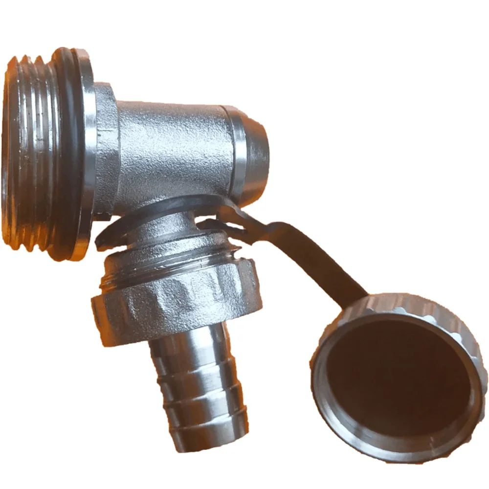 Floor Heating Manifold Exhaust Drain Valve 1 Inch Blowdown Valve Geothermal Water Manifold Drain