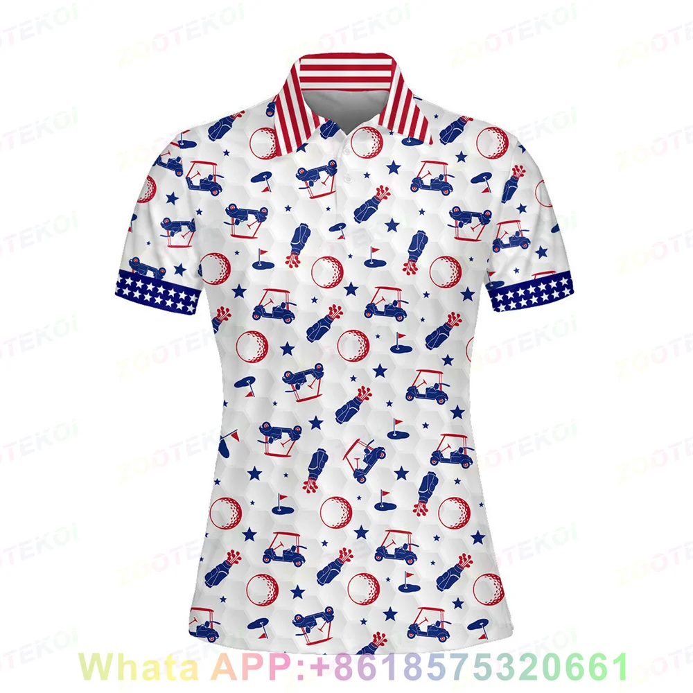 Women’s Printed Golf Polo 3