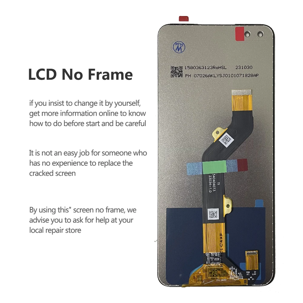 Original LCD For Infinix Note 8 Screen Display Assembly Digitizer Touch Screen For Infinix Note8 X692 Replacement Parts