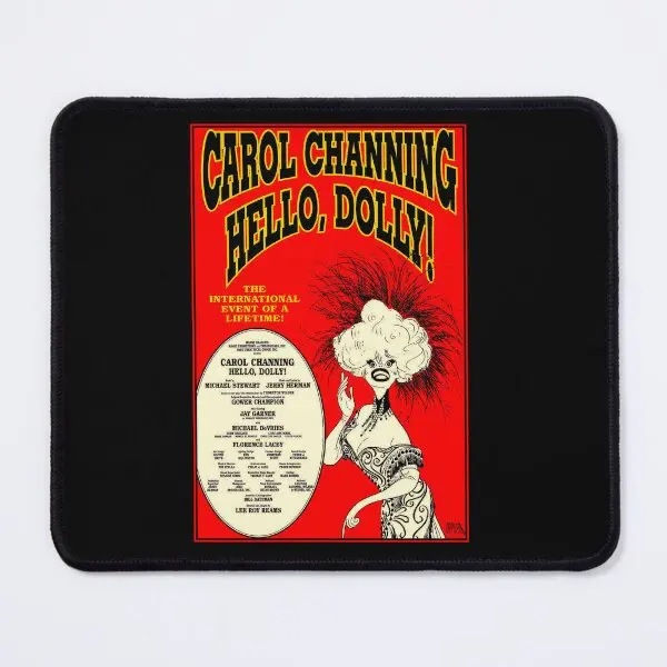 O Dolly Vintage Carol Channing Bro Mouse Pad Tavolo Computer Tappeto Anime Mousepad Mens Desk Gaming Mat Pc Tastiera Gamer Play