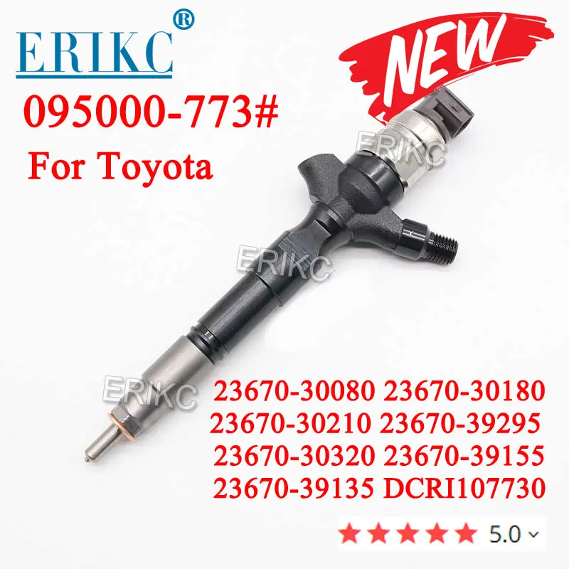 

095000-7730 095000-7731 новая дизельная Форсунка в сборе 23670-30080 для Toyota Landcruiser Prado 3,0 D 1KD-FTV 23670-30320