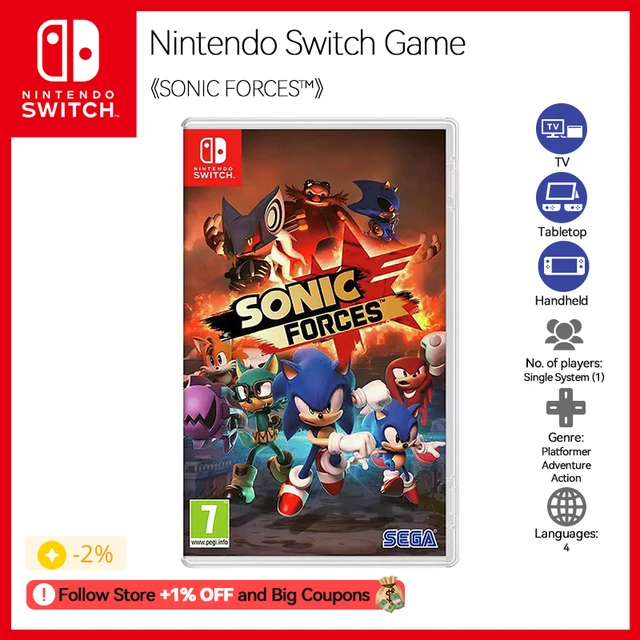 Sonic Forces™, Jogos para a Nintendo Switch, Jogos