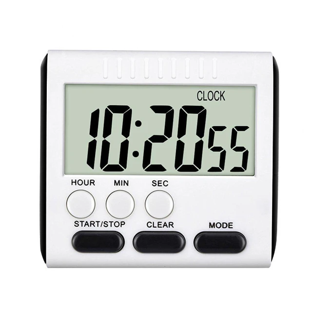 Multifunctional Magnetic Digital Kitchen Timer Clock Loud Alarm LED Display  for Cooking Shower Baking Stopwatch Tools Gadgets