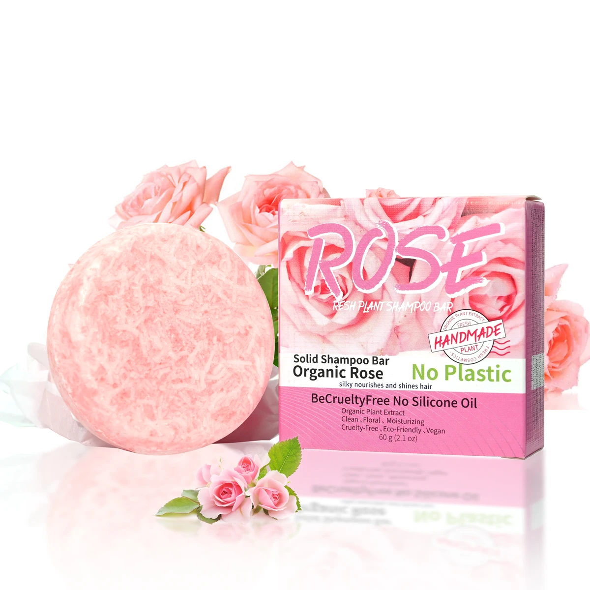 Pink rose shampoo soap, essential oil, handmade soap, nourishing, oil controlling, stain removing, floral fragrance overflowing 3 Pink rose shampoo soap, essential oil, handmade soap, nourishing, oil controlling, stain removing, floral fragrance overflowing 3