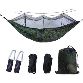 Ultralight Camping Hammock with Mosquito Net 1