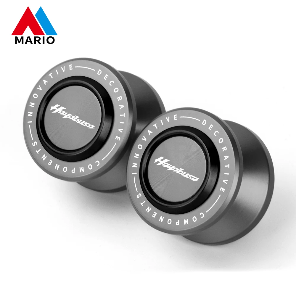 Premium Motorcycle M8 Swing Arm Stand Screw & Swingarm Spools Slider, 8mm