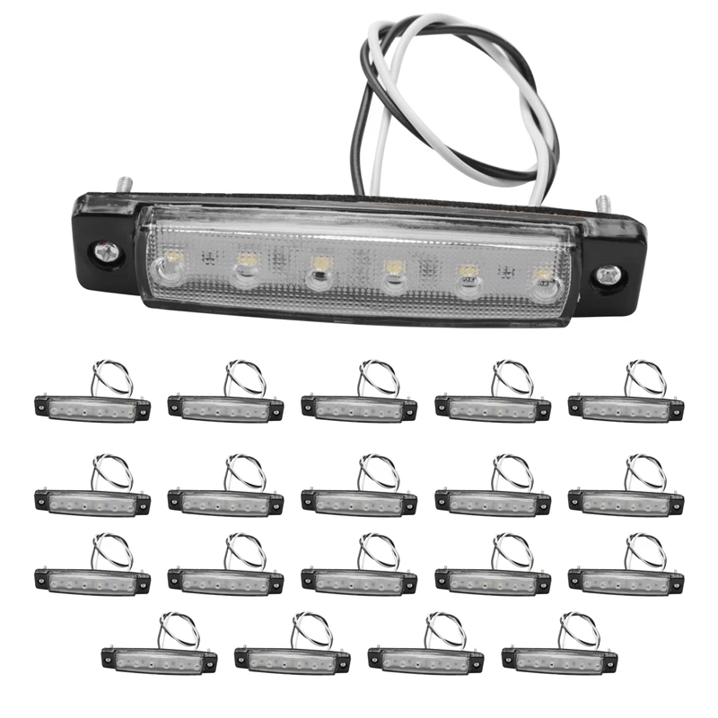 Luci Rock A Led 20X, Luci Di Striscia Luci Interne Esterne Impermeabili Per Carrello Da Golf, Jeep Wrangler, Camion, Camper, Utv,Atv,Ford,