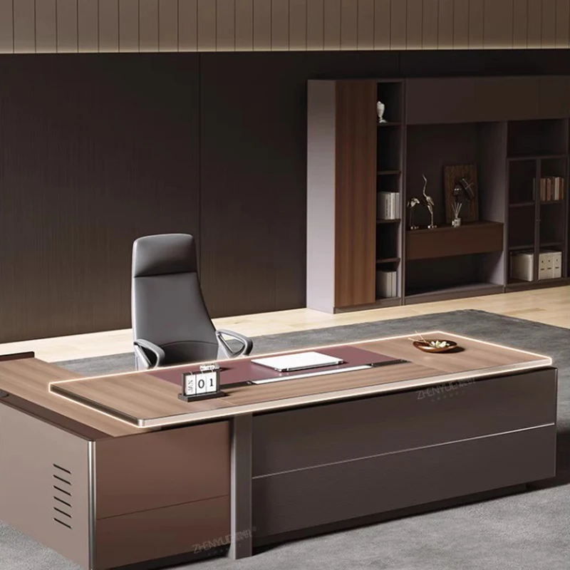 

Рабочий современный офисный стол, роскошные эргономичные столы с ящиками для встреч, столы для хранения на стену, стол для компьютера, офисная мебель WJ25XP
