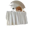 Rustic Style Half Curtains Small Curtains Coffee Short Curtains Balcony Window Partition Curtains Half Door Curtains 5