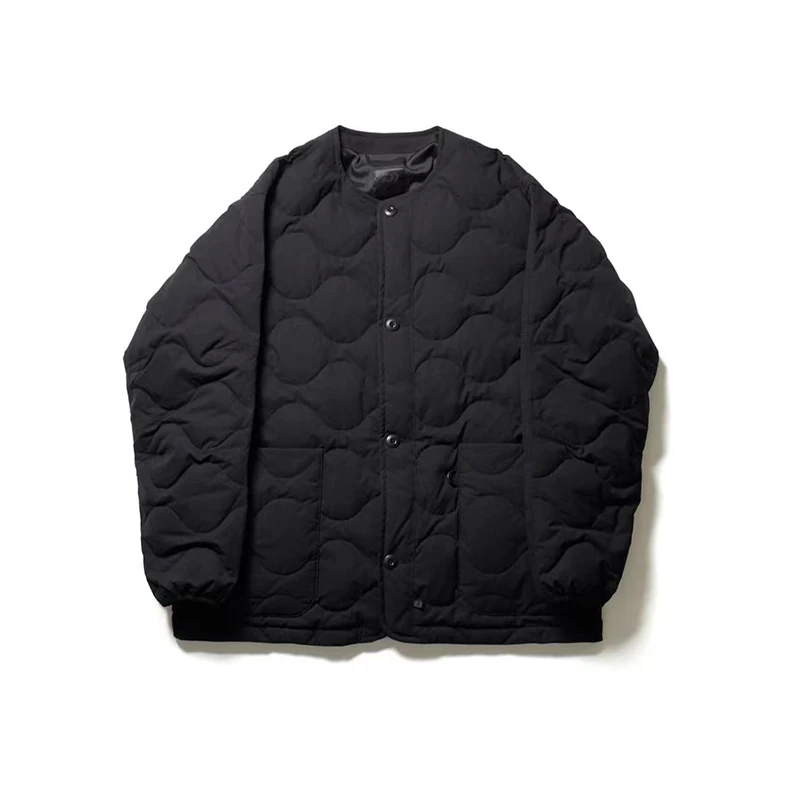 22AW Original Japan Loose White Duck Down Jacket for Men Women Light and Thin Warm Inner Collarless Coat Tricolor Parka