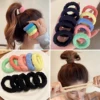 5Pcs/Set Thickened Women's Hair Ties High Horse Tail Hair Bands Rubber Bands Elastic Hair Ropes Durable Hair Ties Accessories