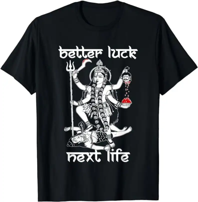 T-shirt vintage imprimé « Better Luck Next Life » pour femme et homme, en coton respirant de haute qualité, idéal pour l'été et l'extérieur_voghion.com