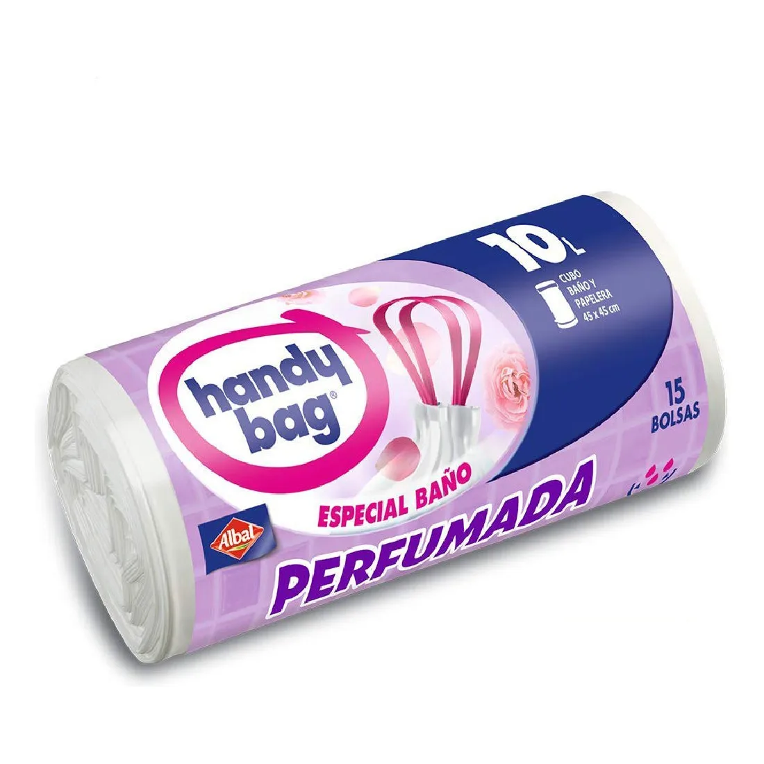 Rubbish Bags Handy Bag Albal Baths 10 L (15 uds) | Дом и сад