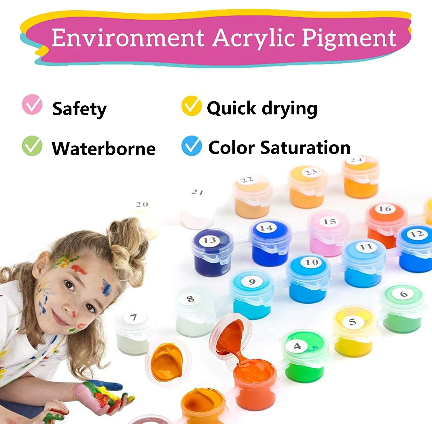 Number Painting With Frame Diy Painting Kit For Adults Flowers Sunset Canvas Acrylic Home Decoration Gifts