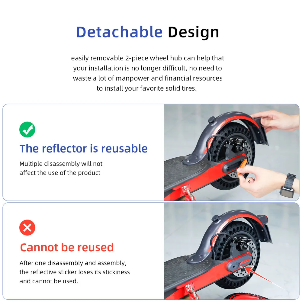 Electric scooter protective cover Front Fork Rear Wheel Protection Cover for Xiaomi 1S Pro 2 MI3 Electric Scooter Hub Cap Reflective Protect White Red Blue Shells
