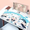1pc Shirakami Fubuki Mouse Pad Mouse Mat Desk Mat With Pad Gaming Accessories Prime Gaming XXL 3
