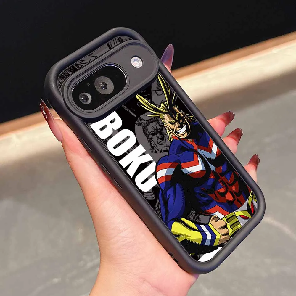 My Hero Academia Passion Soft TPU Fashion Phone Case with Eyes Ladder Lanyard