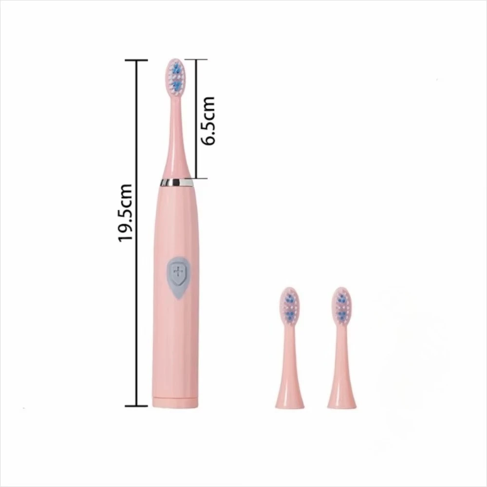 Premium Adult Electric Toothbrush for Home or Travel - Available in Blue, Pink, and White