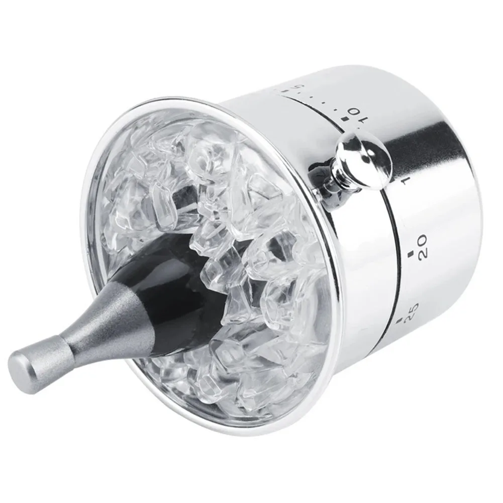 Kettle Shaped Mechanical Kitchen Timer Burronwood