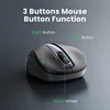 UGREEN Mouse Wireless Ergonomic Shape Silent Click 2400 DPI For MacBook Tablet Computer Laptop PC Mice Quiet 2.4G Wireless Mouse 4