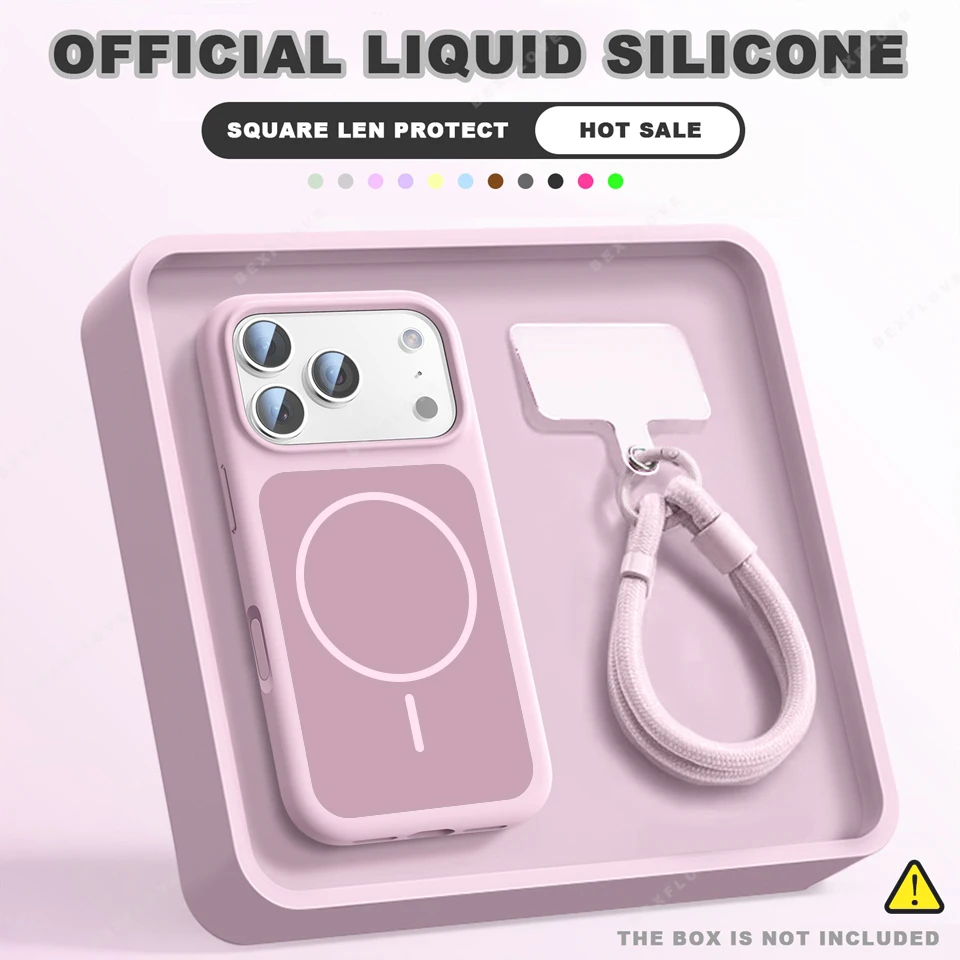 Elevate Magnetic Wrist Strap Phone Case with Liquid Protection