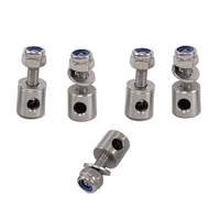3.0-2.5mm Tie Rod End Linkage End Servo Push Rod Adjust Rod Stopper for RC Boat Airplanes Fix Wing Hydroplane 1