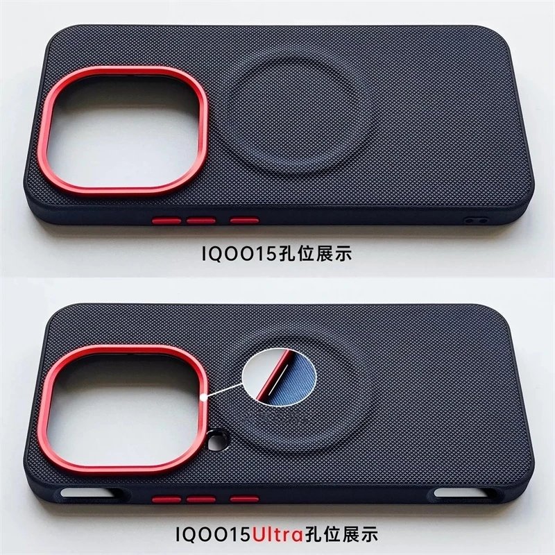 Premium Magnetic Leather Case with Metal Lens Frame & Shockproof Bumper