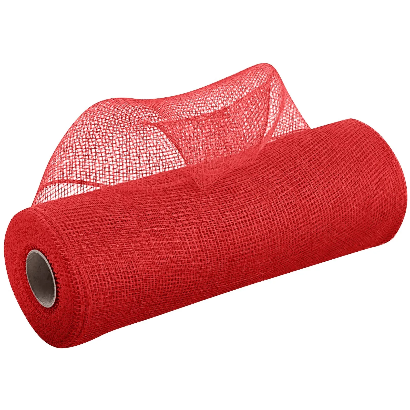 Deco Poly Mesh Ribbon with Foil for Wreaths Swags Bows Wrapping Christmas DIY Decoration 10 Yards 10 Inches Wide