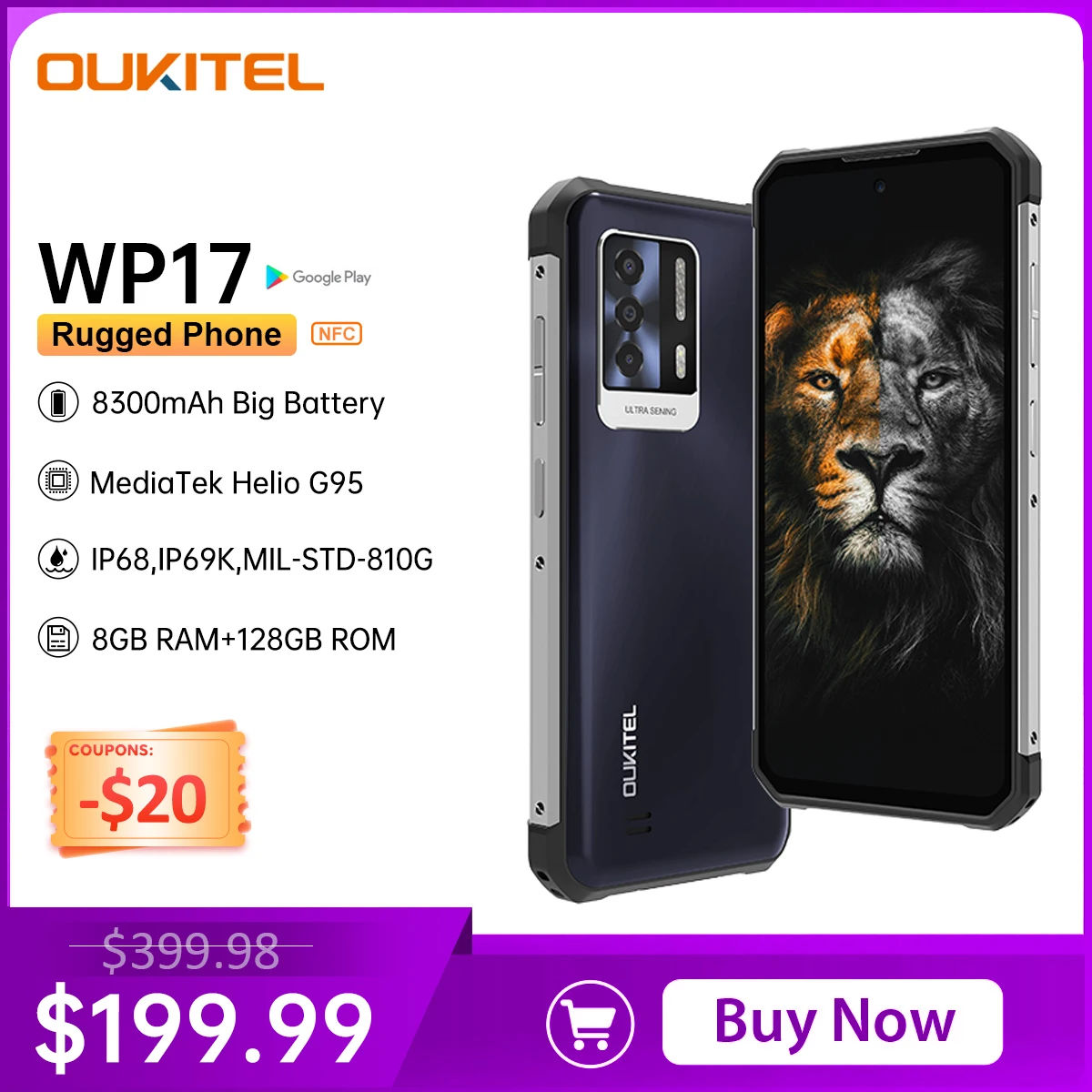 oukitel wp17 aliexpress