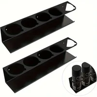 Five Cans Wall-Mounted Steel Aerosol Spray Can Holder Rack Organizer for Garage and Workspace 1