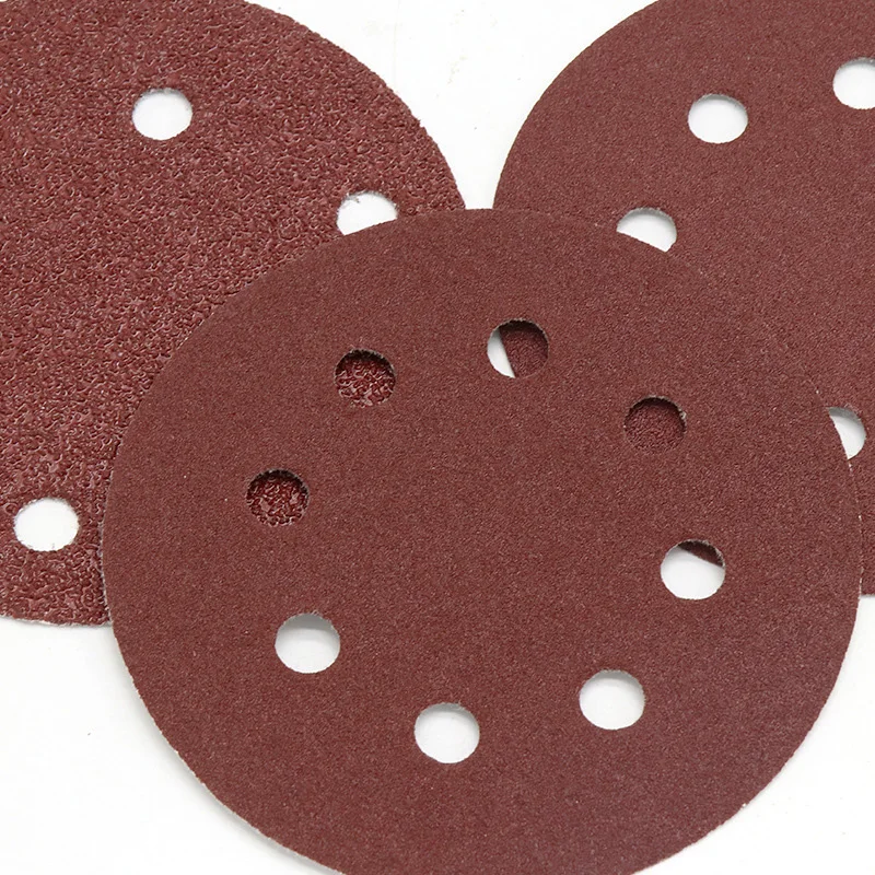 

Round Sanding Discs Sanding Sandpaper Set 10pcs Tools 5\" Aluminum Oxide Discs Equipment Grit 40-2000# Hook & Loop