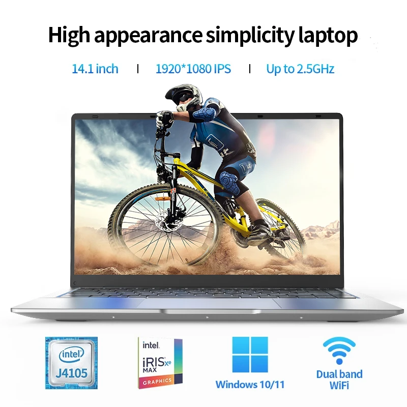 RATEYUSO ο ̹ Ʈ,  14.1 ġ 淮 Ʈ, 8GB RAM, 256GB, 512GB, 1TB SSD,  NJ4105,  11 