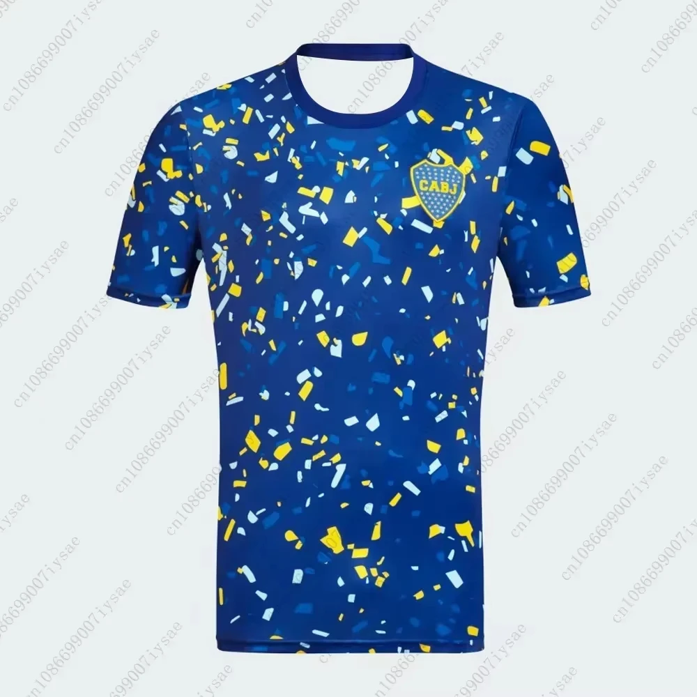 2024-25 Newest Arrive Style Boca Juniors Soccer Uniform Men Women Youth Football Jersey Adult Breathable Quick Drying Clothes 3