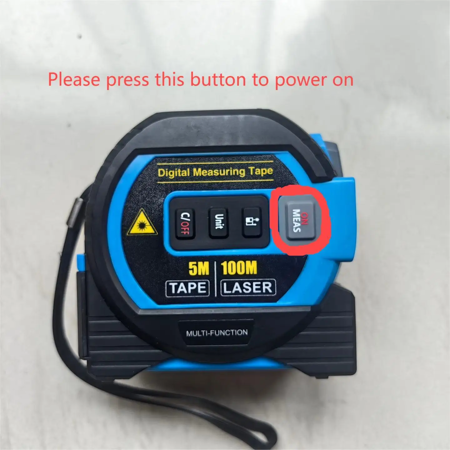 3-In-1 Laser Tape Measure High-precision Rechargeable Infrared Laser Rangefinder 1pc tape measure laser rangefinder laser tape measure