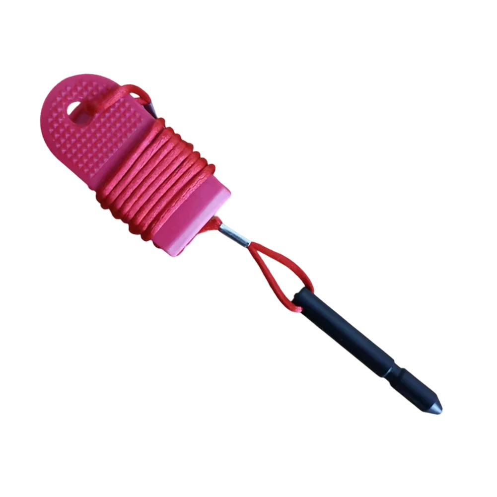 Exercise Equipment Key Stop Switch Treadmill Use Plastic Material 1 Meter Rope Length 20g Weight 60*8*8mm Cylinder