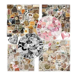 60 Zhang Hui Old Retro INS Girl Heart Sticker Notebook Decoration Automobile Guitar Character Character Sticker