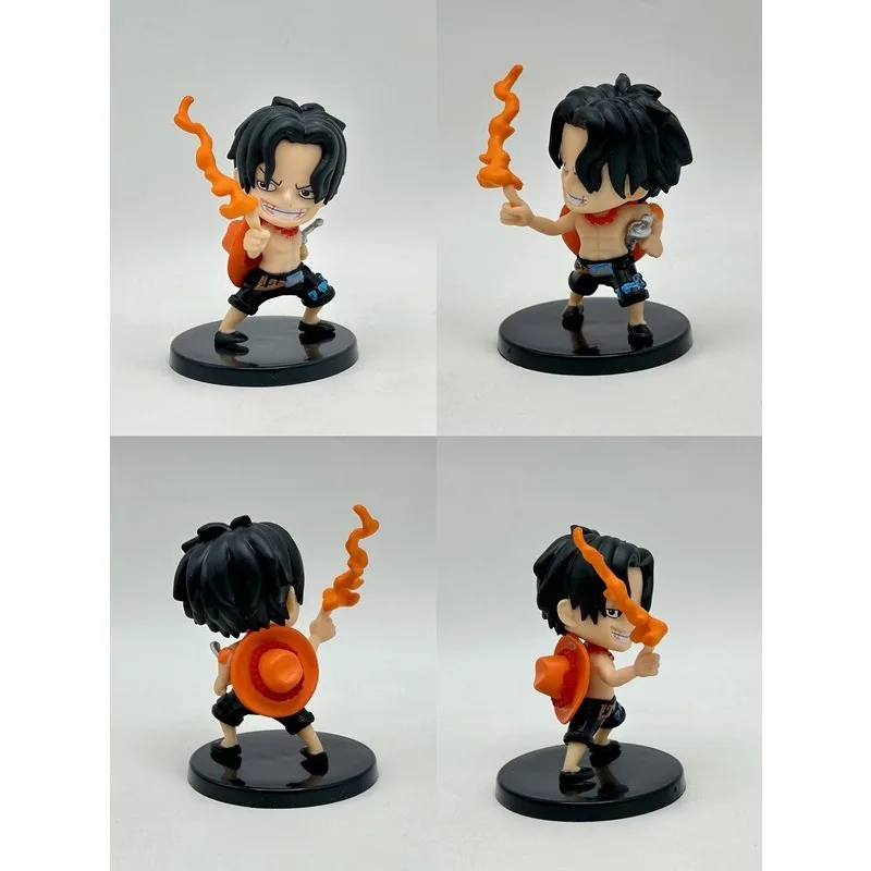 One Piece Mini Cartoon Character Stamp Collection – PVC Ornament Gifts