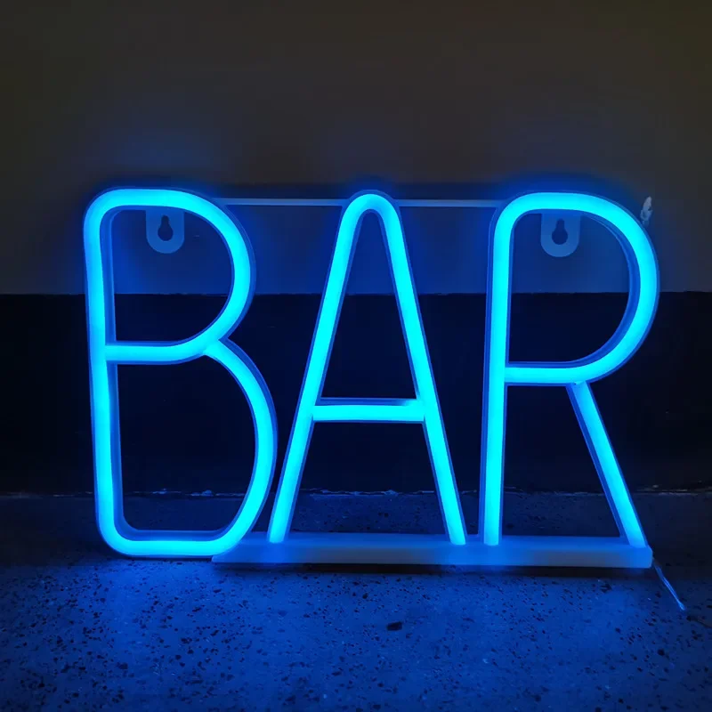 ネオン管　BAR Amazon | JOMOBUTY BARネオンサイン 多階段調光可 LED バーネオン