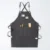 2022 New Fashion Unisex Work Apron For Men Canvas Black Apron Adjustable Cooking Kitchen Aprons For Woman With Tool Pockets 16