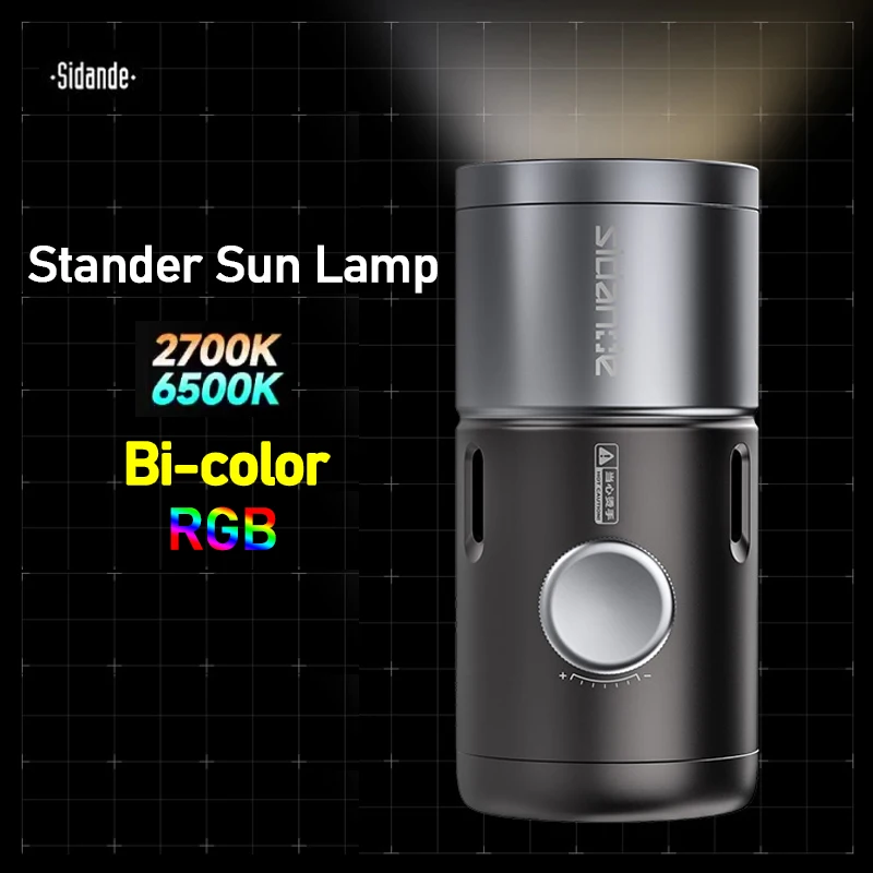 Лампа сидячая RGB для фотосъемки, 30/40 Вт, 2500-6500K