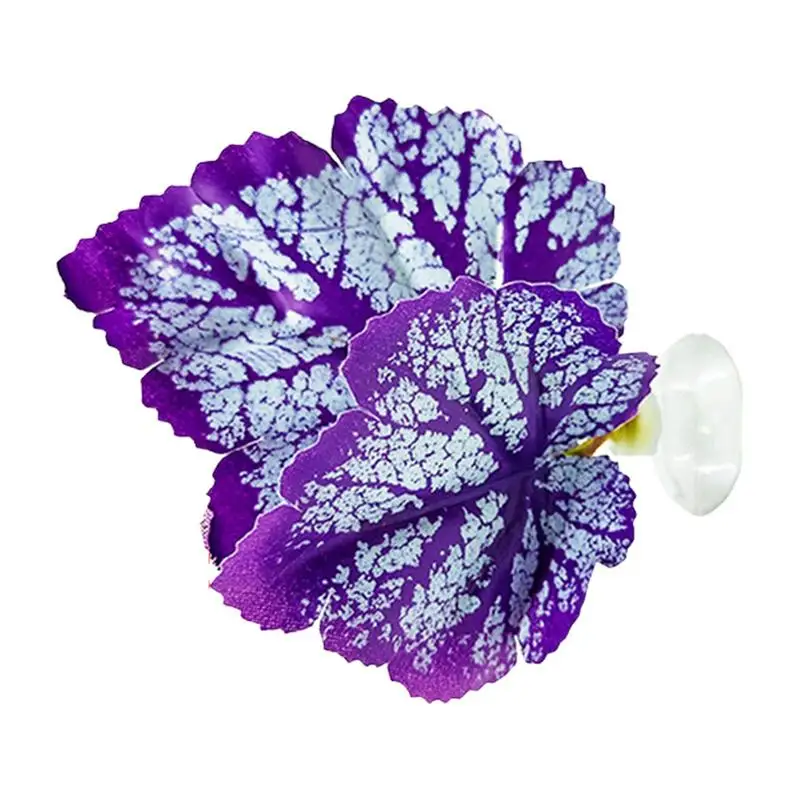 Betta Bed Leaf Hammock Leaf Bed Con Ventose Per Betta Betta Leaf Simulazione Dell'Habitat Naturale Per Glass Aquarium Marine