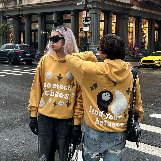 Zip Hoodie Star Letter Print Goth Punk Sweatshirt Women Hip-hop Hoodies  Sport Pullover Long Sleeve Oversized Hoodie Y2k Tops Ins - Hoodies u0026  Sweatshirts - AliExpress