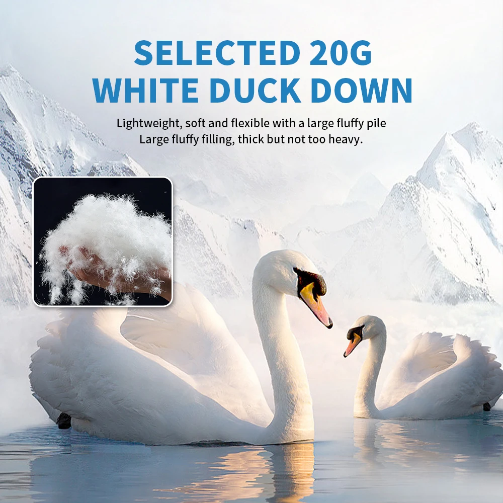 Naturehike Winter Warm Goose Down Foot Cover Outdoor Camping Waterproof Windproof Warm Shoes Winter Thermal Feet Cover Warm Boot