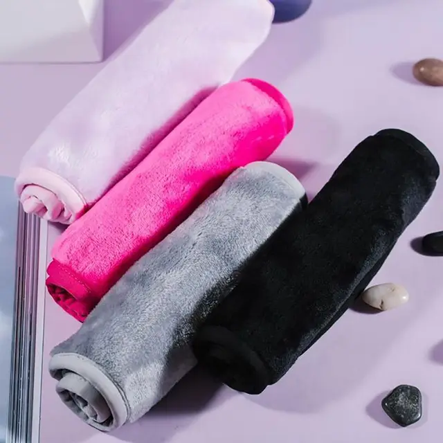 serviette démaquillante réutilisables en coton, gomme de maquillage – Image 2