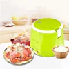 1.6L Mini Rice Cooker Heating Lunch Box Portable Constant Temperature Food Steamer Multifunction Pot For Car Truck 12/24V 2