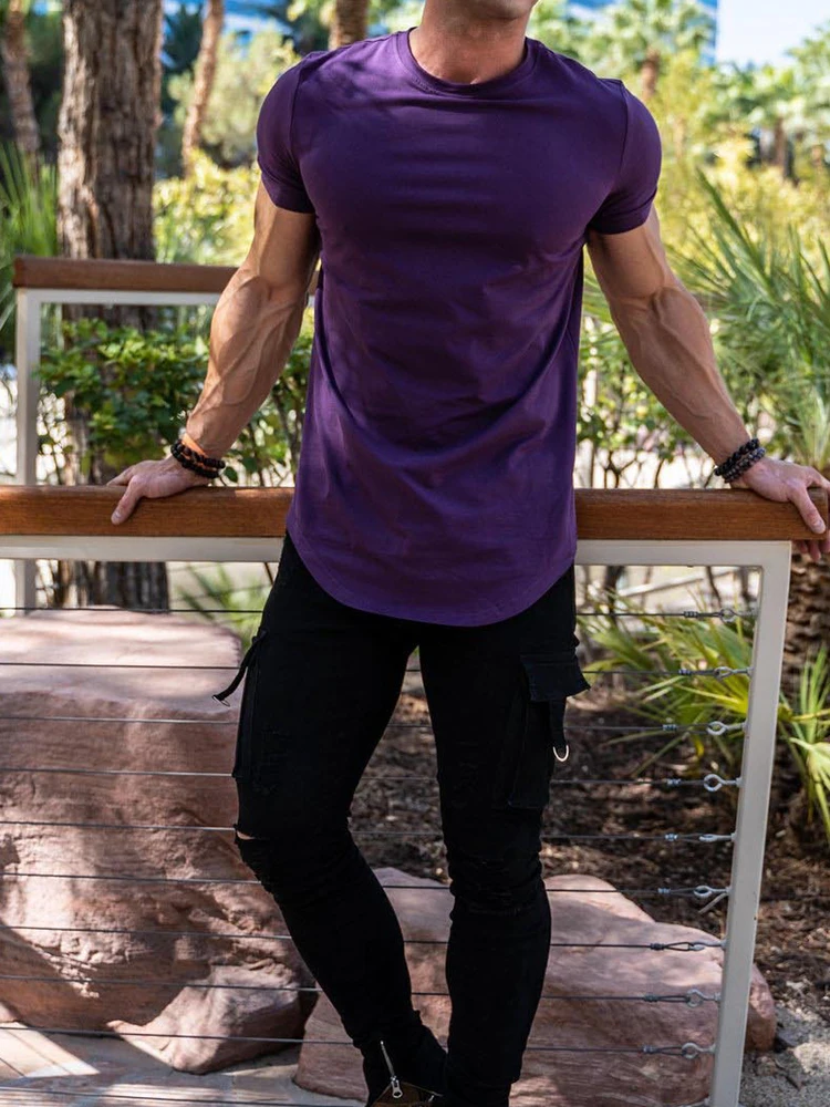 PlatiNum Muscle Fitness T-shirt back view